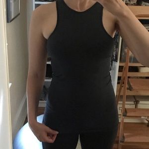 Blue Lululemon Racerback Tank Top w/ Builtin Bra